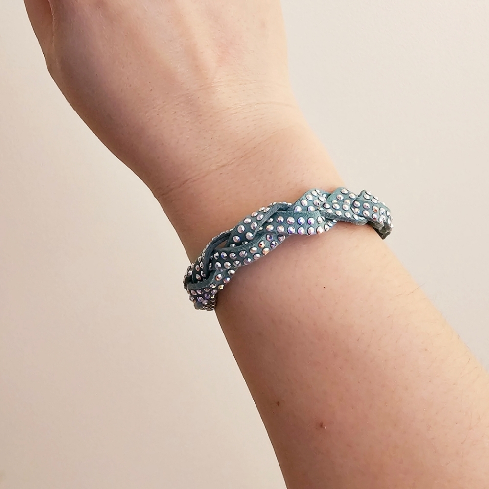 Swarovski bracelet (green)